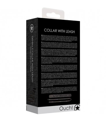 OUCH COLLAR CORREA NEGRO