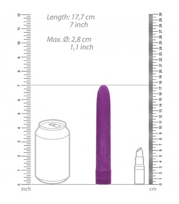 17CM VIBRADOR BIODEGRADABLE MORADO