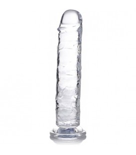 17 CM C-THRU DILDO - TRANSPARENTE