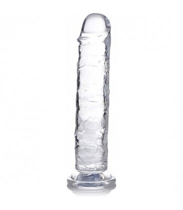 17 CM C THRU DILDO TRANSPARENTE