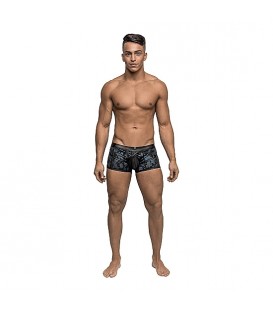 BOXER STRAPPY SHORT AZUL NEGRO