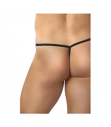 TANGA POSING STRAP NEGRO