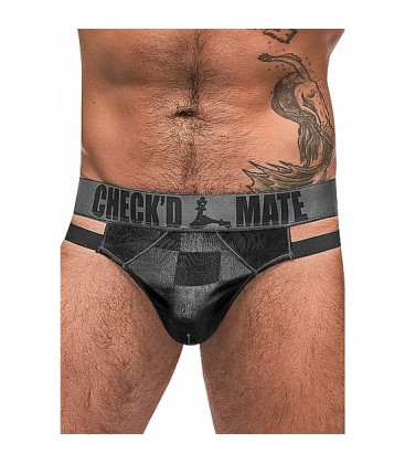 TANGA CUTOUT NEGRO