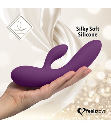 FEELZTOYS LEA RABBIT VIBRADOR MORADO