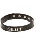 X PLAY SLUT COLLAR NEGRO