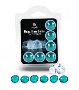 SECRET PLAY SET 6 BRAZILIAN BALLS EFECTO FRIO