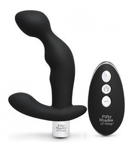 VIBRADOR PUNTO P CONTROL REMOTO - NEGRO