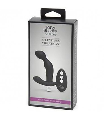 VIBRADOR PUNTO P CONTROL REMOTO NEGRO