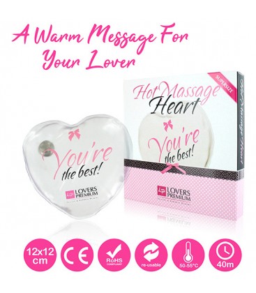 LOVERSPREMIUM HOT MASSAGE HEART XL THE BEST