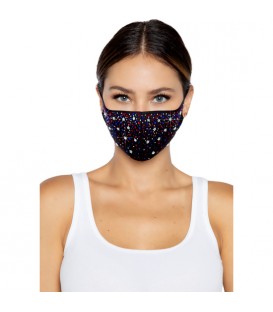 MASCARILLA LIBERTY CON DIAMANTES DE IMITACIoN