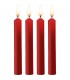 TEASING WAX CANDLES PARAFINA 4 PACK ROJO