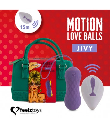 FEELZTOYS BOLAS DE AMOR CON MOVIMIENTO A CONTROL REMOTO JIVY