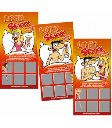 PACK 12 LOTO SEX RASCA RASCA HETERO