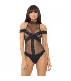 BREAKDOWN TEDDY BODY NEGRO CON TRANSPARENCIAS