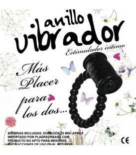 ANILLO VIBRADOR ESTIMULADOR 1 UNIDAD - COLORES SURTIDOS