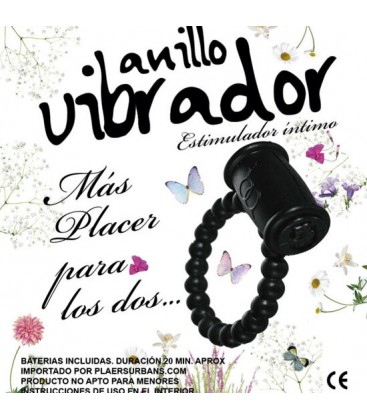 ANILLO VIBRADOR ESTIMULADOR 1 UNIDAD COLORES SURTIDOS