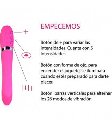 DUCK VIBRADOR CON ESTIMULACIoN VAGINAL Y CLITORIAL