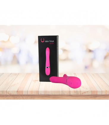 DUCK VIBRADOR CON ESTIMULACIoN VAGINAL Y CLITORIAL