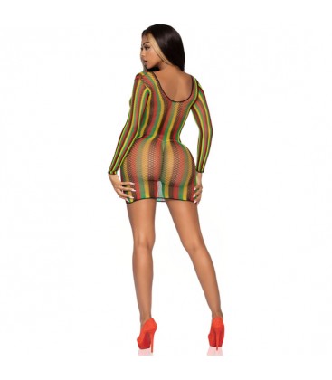 LEG AVENUE MINIVESTIDO DISENO RASTA