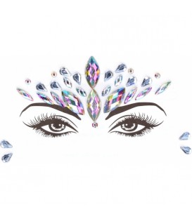 LE DESIR ADHESIVOS BRILLANTES DAZZLING CROWNED FACE BLING