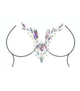LE DESIR ADHESIVOS BRILLANTES DAZZLING DEEP V CLEAVAGE BLING