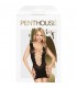 PENTHOUSE FLAME ON THE ROCK MINI VESTIDO NEGRO NEGRO