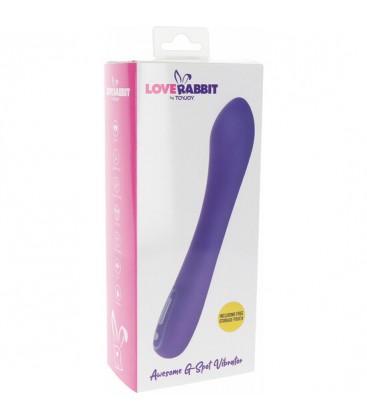 VIBRADOR AWESOME G SPOT MORADO