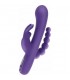 TRIPLE PLEASURE VIBRADOR MORADO