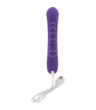 TRIPLE PLEASURE VIBRADOR MORADO