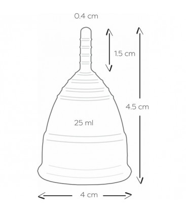 MENSTRUAL CUPS SIZE S ROSA