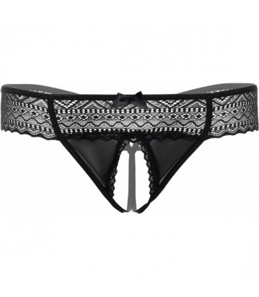 DARING ROXANNE CROTCHLESS STRING NEGRO