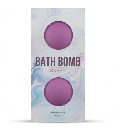 DONA BOMBAS DE BANO SASSY TROPICAL TEASE 140 GR