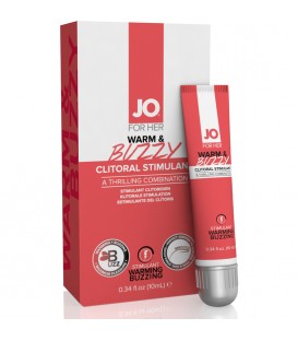 SYSTEM JO ESTIMULANTE CLITORAL EFECTO CALOR Y BUZZY ORIGINAL 10 ML