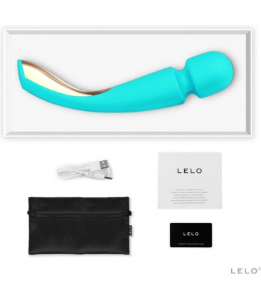 LELO SMART WAND 2 MASAJEADOR GRANDE AQUA