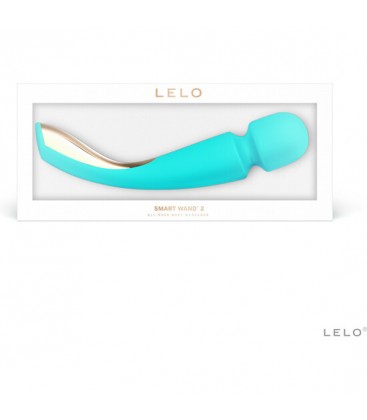 LELO SMART WAND 2 MASAJEADOR GRANDE AQUA