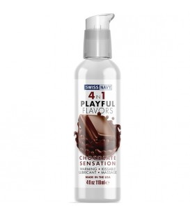 SWISS NAVY 4 IN 1 CHOCOLATE SENSATION - 118 ML