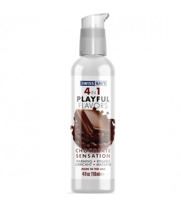 SWISS NAVY 4 IN 1 CHOCOLATE SENSATION 118 ML