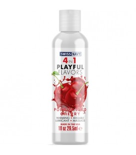 SWISS NAVY 4 IN 1 POPPIN WILD CHERRY - 30ML