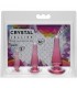 CRYSTAL JELLIES KIT DE INACIACIoN ANAL ROSA