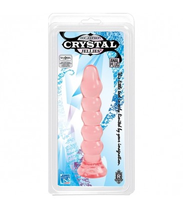 CRYSTAL JELLIES ANAL PLUG ROSA