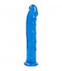 JELLY JEWELS DILDO CON SUCCIoN EN LA BASE AZUL