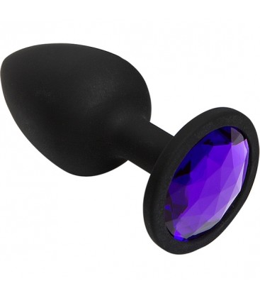 BOOTY BLING PEQUENO MORADO PLUG SILICONA