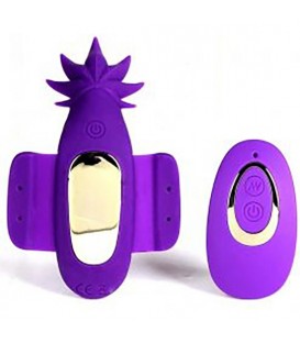 SATIVA HUEVO VIBRADOR CON CONTROL REMOTO PARA BRAGUITA MORADO