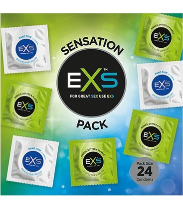 EXS PRESERVATIVOS SENSATION PACK 24 CONDONES