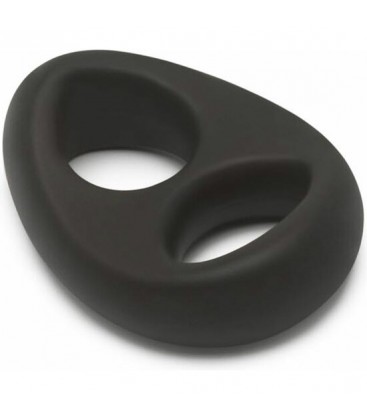 ANILLO PENE SILICONA SUAVE STALLION C RING NEGRO