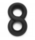 ANILLO SILICONA SUAVE JOCK C RING NEGRO