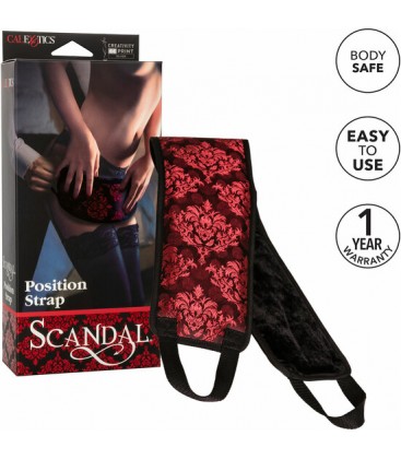 SCANDAL POSITION STRAP CORREA NEGRA