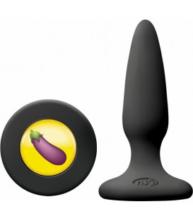 PLUG SILICONA NEGRO - MOJIS BTY MINI