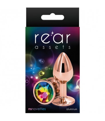 PLUG PEQUENO ROSA DORADO REAR ASSETS ROSE GOLD