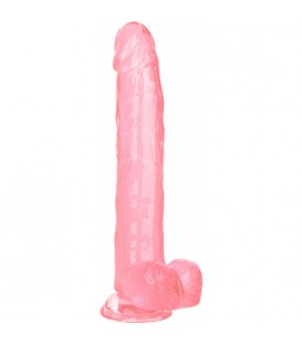 QUEEN SIZE PENE GELATINA 30,5CM - ROSA